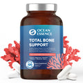 OCEAN ESSENCE Total Bone Support - Plant-Based Algae Calcium for Bone Density & Strength | 120 Capsules