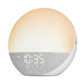 Odokee Sunrise Alarm Clock with White Noise Machine – Natural Wake Up Light, Bluetooth Speaker, 25 Sleep Sounds (Frost White)