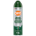 OFF! Deep Woods Insect Repellent Aerosol — Long-Lasting Mosquito, Tick & Insect Protection, 9 oz