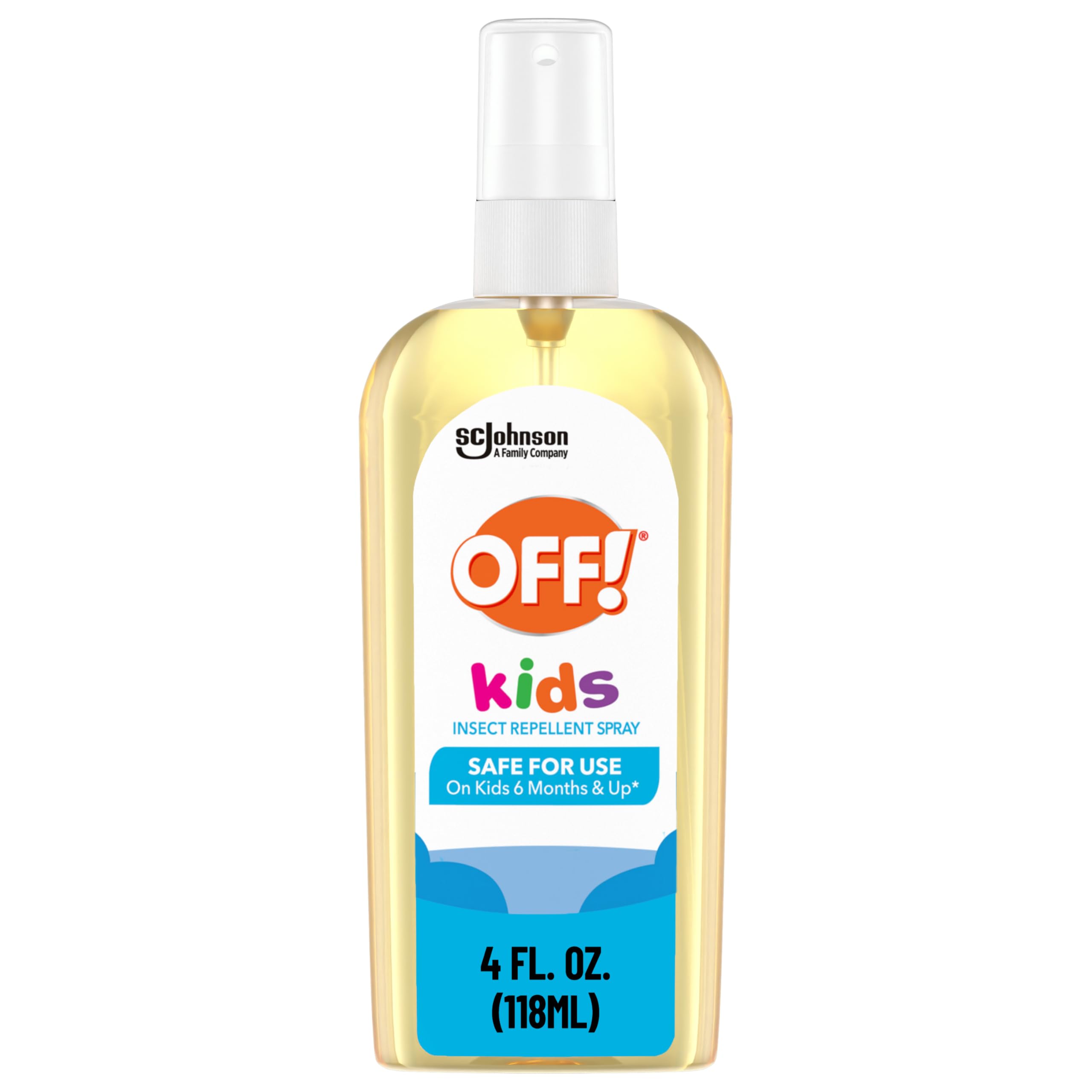 OFF! Kids Mosquito Spray — Botanically Inspired, Safe for Ages 6 Months+