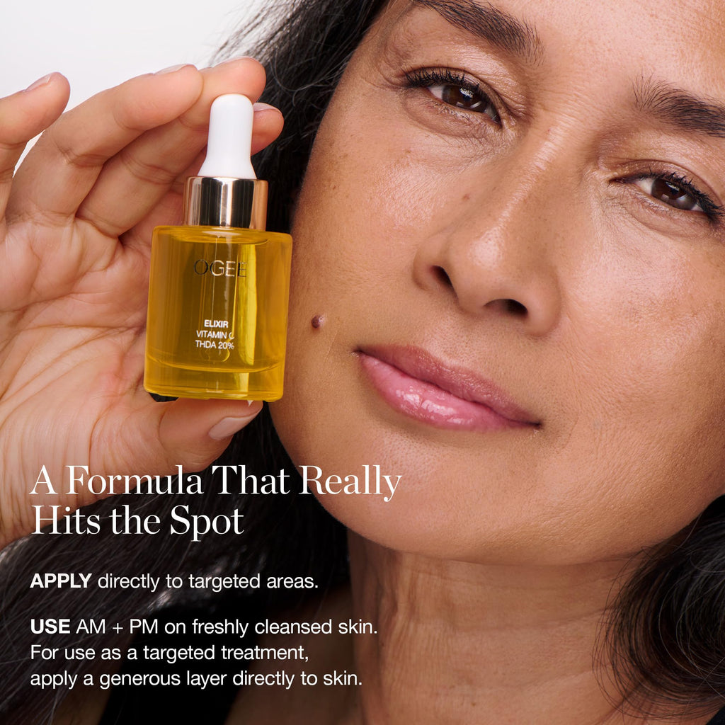 Ogee Vitamin C THDA 20% Elixir | Certified Organic Vitamin C Face Serum