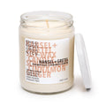 OH SO GOOD ORGANICS Cinnamon & Ginger Scented Soy Candle – 16oz, 60 Hours, Hansel and Gretel’s House