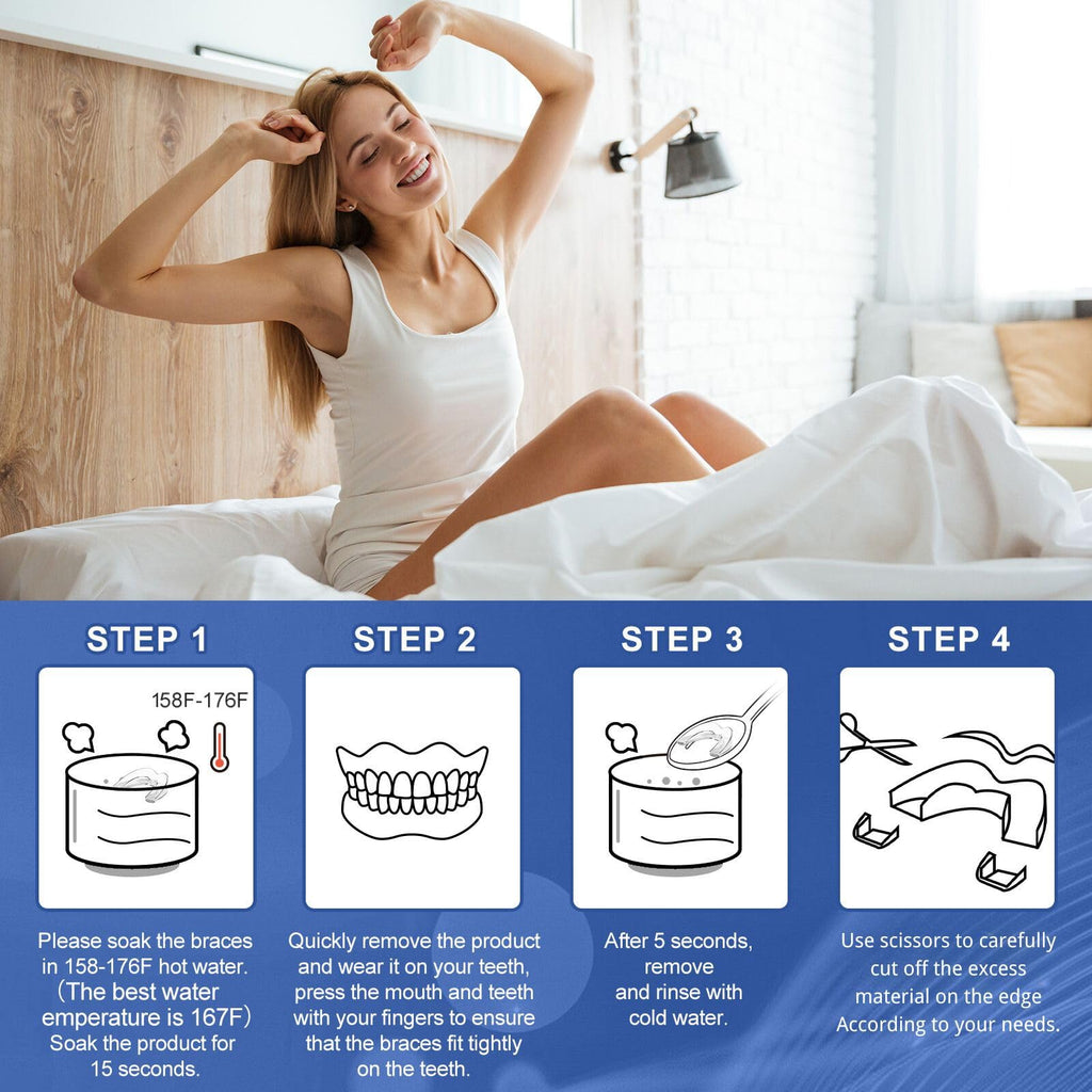 OHALEEP Anti Grinding Mouth Guard for Night Teeth Clenching