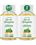 Oil of Oregano with Black Seed Oil – 6000mg Capsules, Organic, Carvacrol & Thymoquinone, 2 Bottles (120 Softgels)