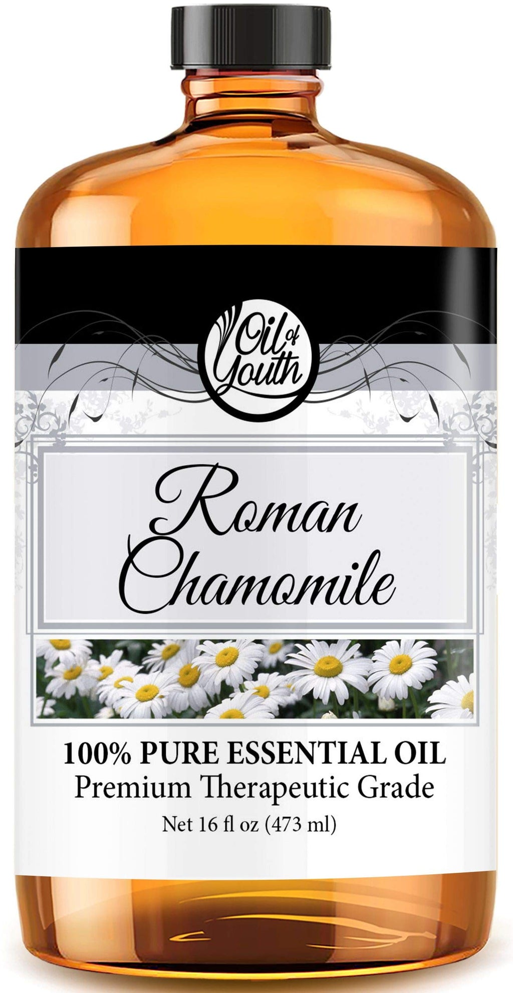 Oil of Youth 16oz Roman Chamomile Essential Oil – Pure Therapeutic Grade