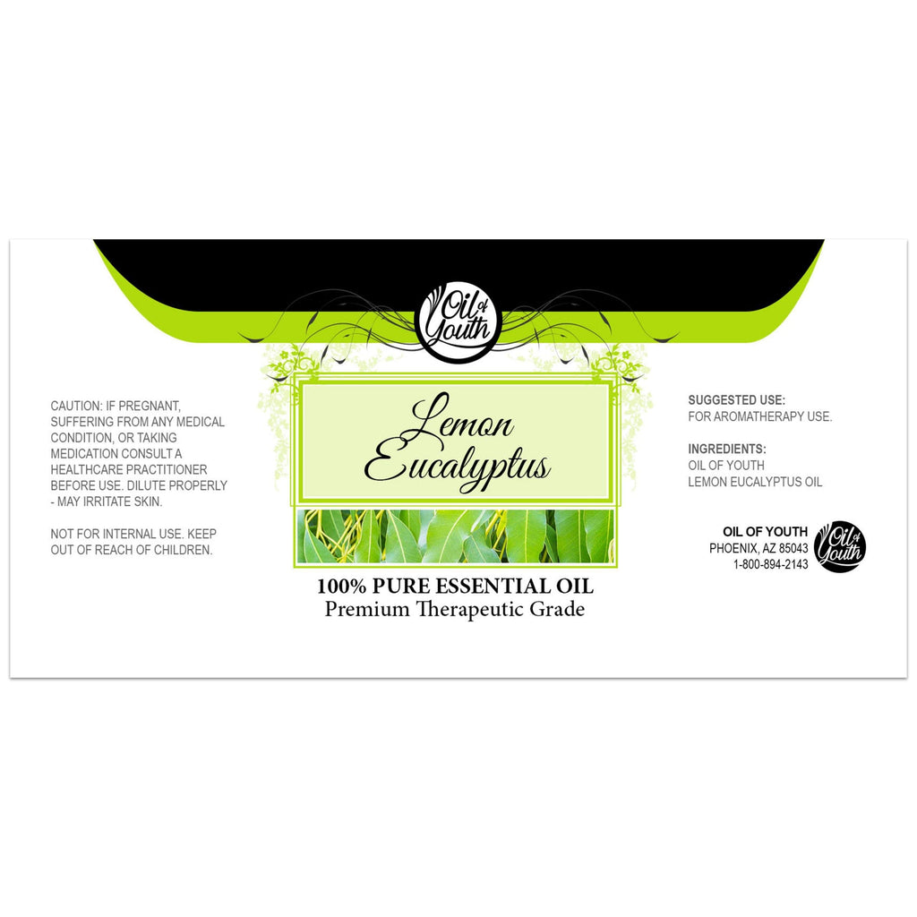 Oil of Youth Lemon Eucalyptus Essential Oil – 16oz Bulk for Aromatherapy
