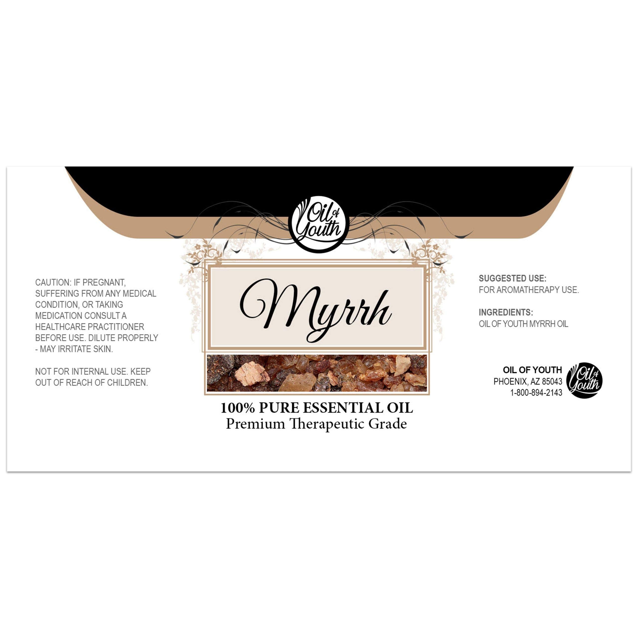 Oil of Youth Myrrh Essential Oil 4oz – Pure Therapeutic Grade