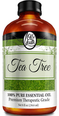 Oil of Youth Tea Tree Essential Oil - 8 Fl Oz Bulk | Pure, Diffuser-Quality