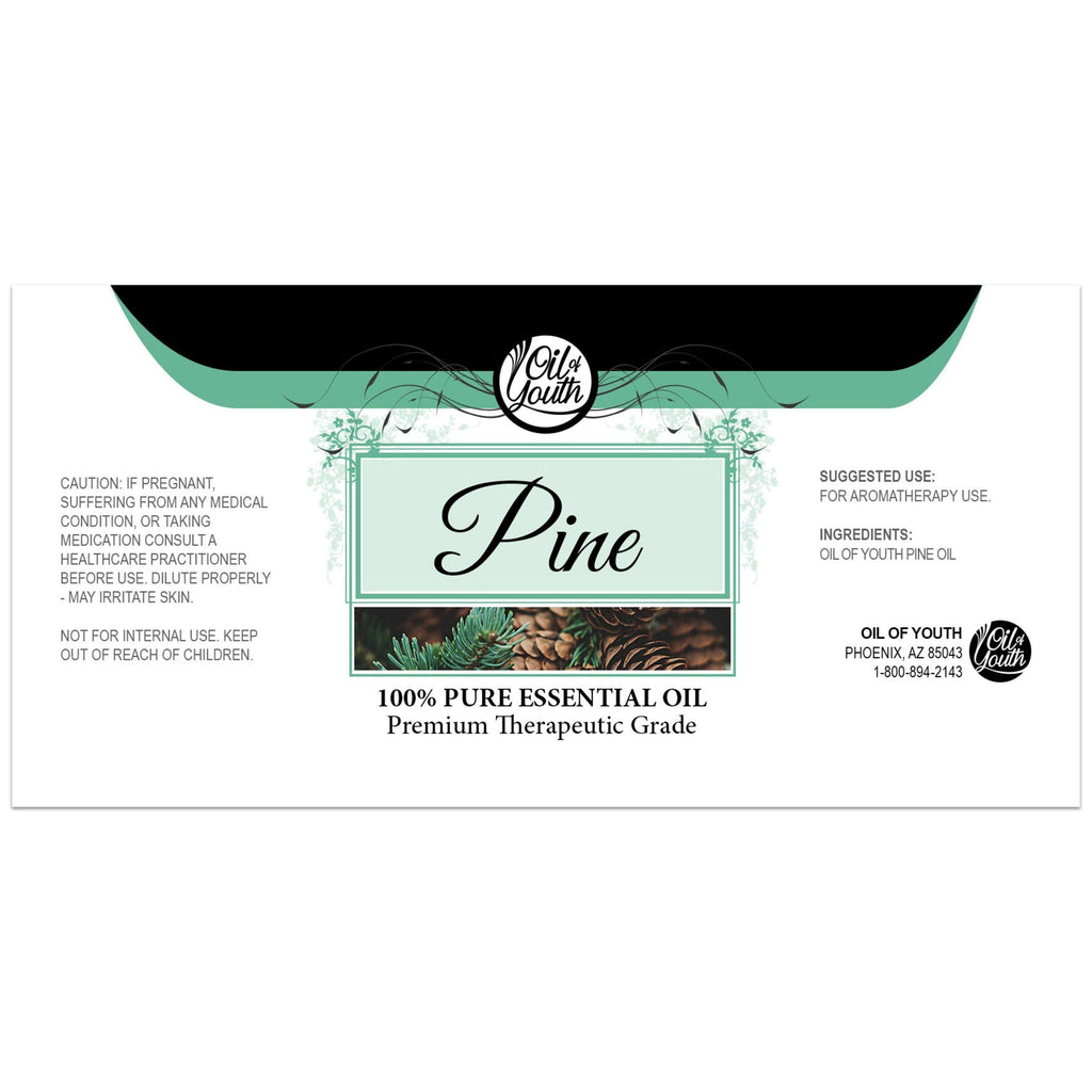 Oil of Youth Pine Essential Oil 16oz | Pure Pine Oil for Diffusers & Cleaning