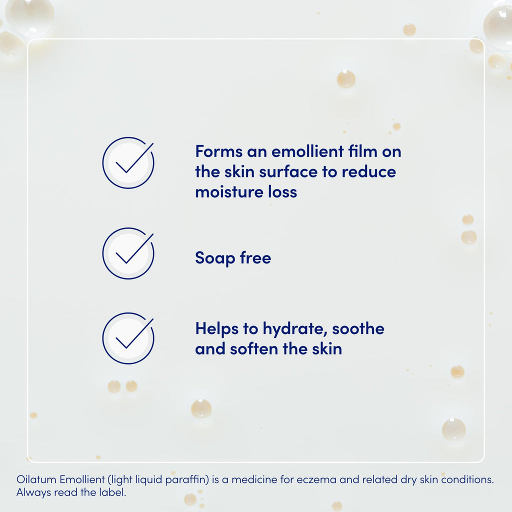 Oilatum Emollient 500ml by Jubujub – Dry Skin & Eczema Care