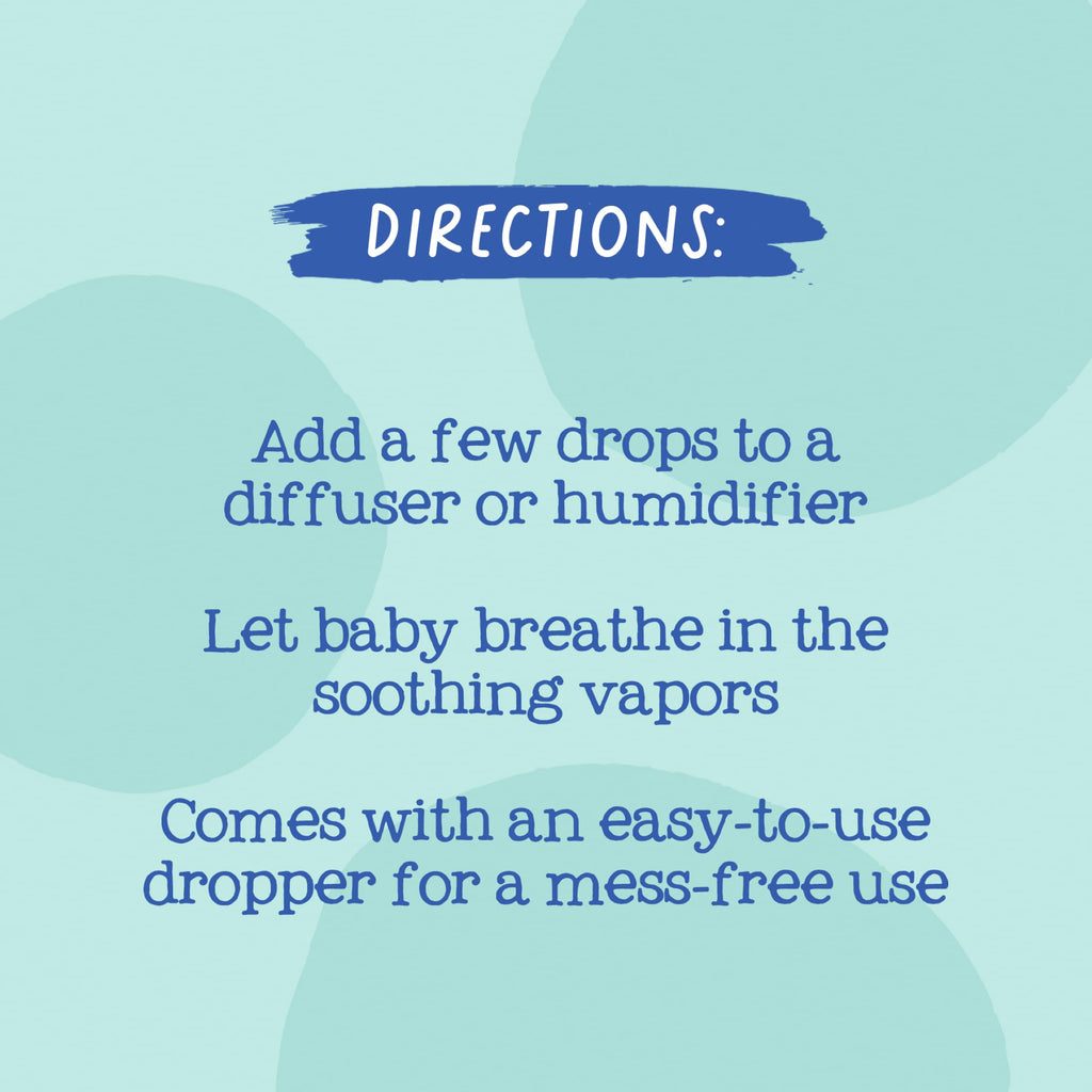Oilogic Baby Vapor Drops - 2-Pack for Diffuser & Humidifier