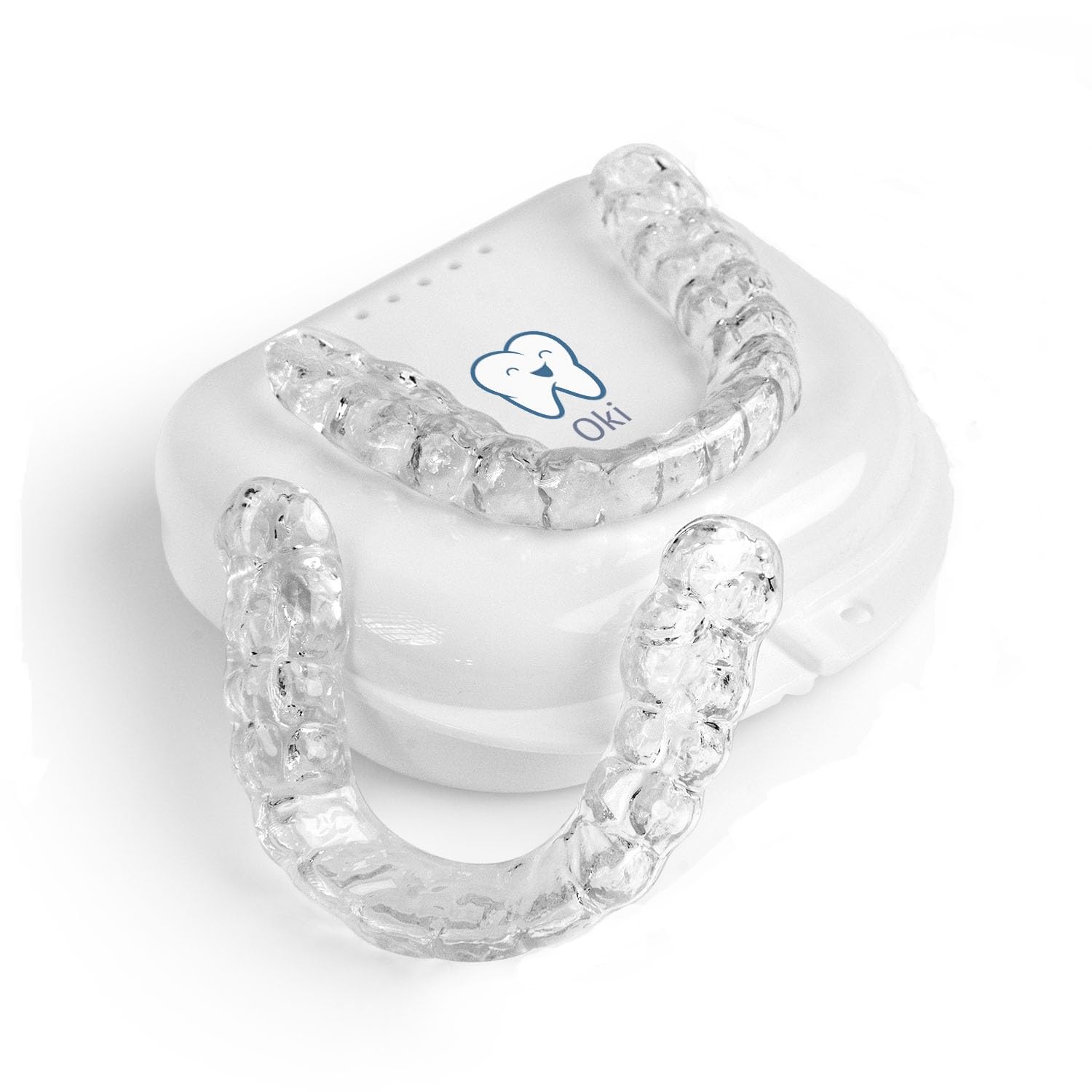 Okiguards Two Custom Mouth Guards – 2 Packs | Night Guards for Teeth Grinding