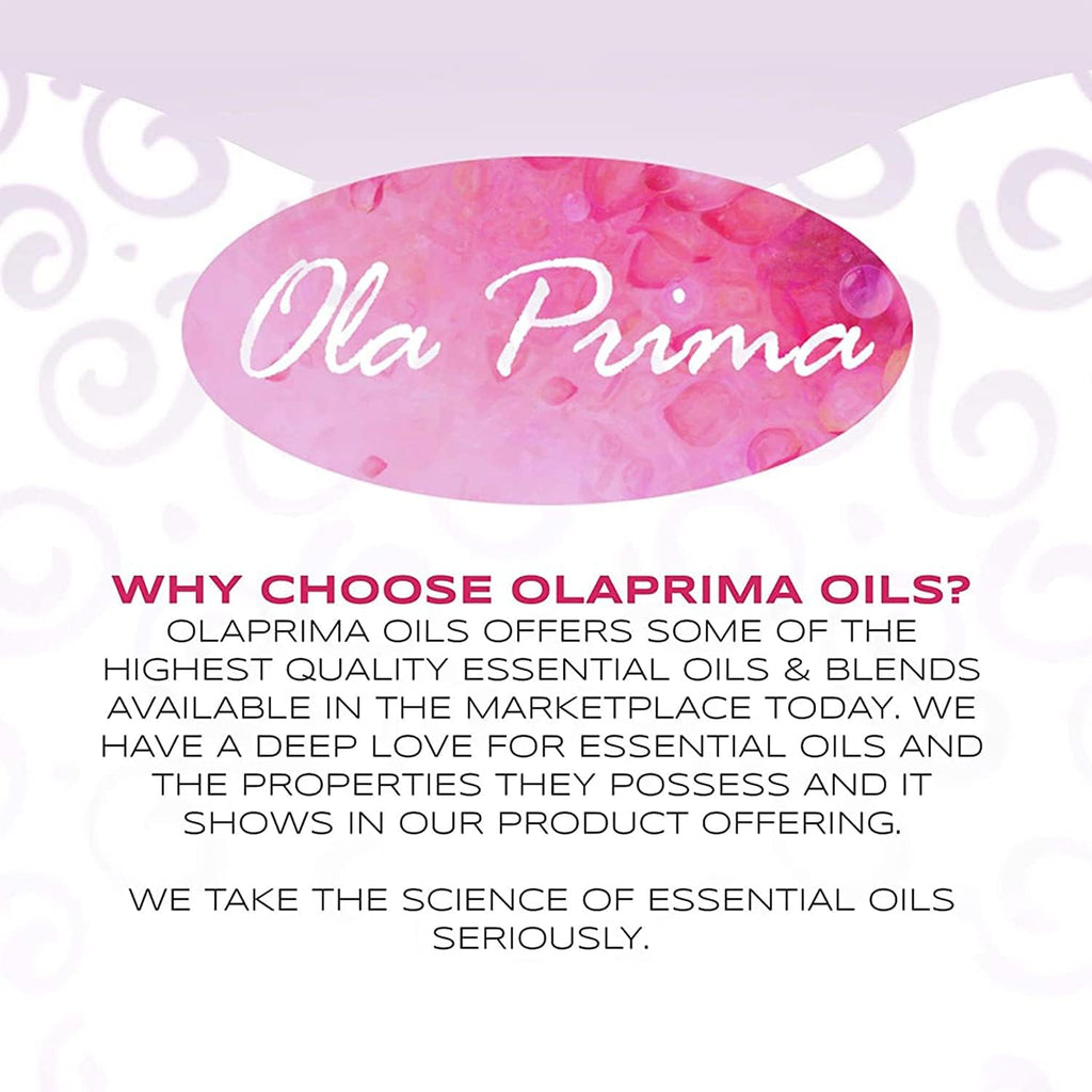 Ola Prima Rosemary Essential Oil (16oz Bulk) – Aromatherapy, Hair Growth, Mood Booster