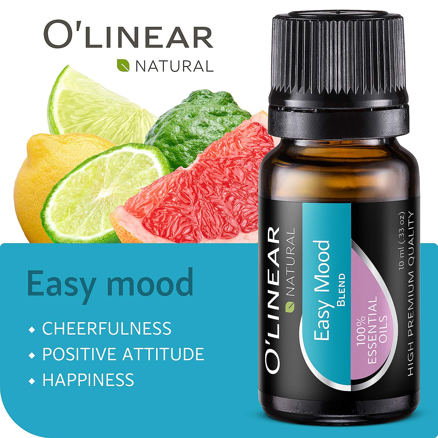 O'linear Essential Oils 6 Blends Set – Diffuser Oils for Humidifiers and Aromatherapy