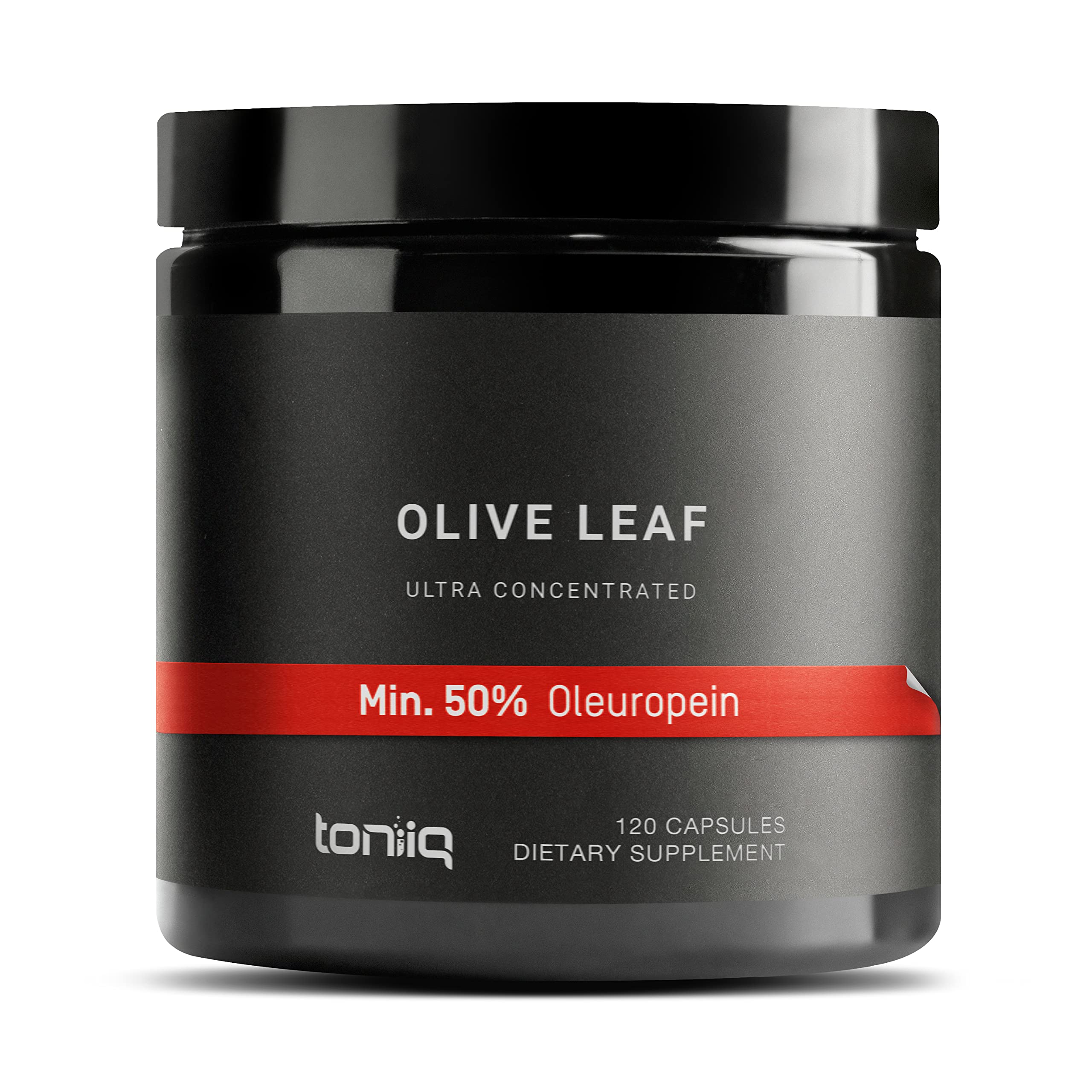 Olive Leaf Extract 45:1 Ultra High Potency - 50% Oleuropein - 500mg per Capsule | 120 Capsules | Third-Party Lab Tested