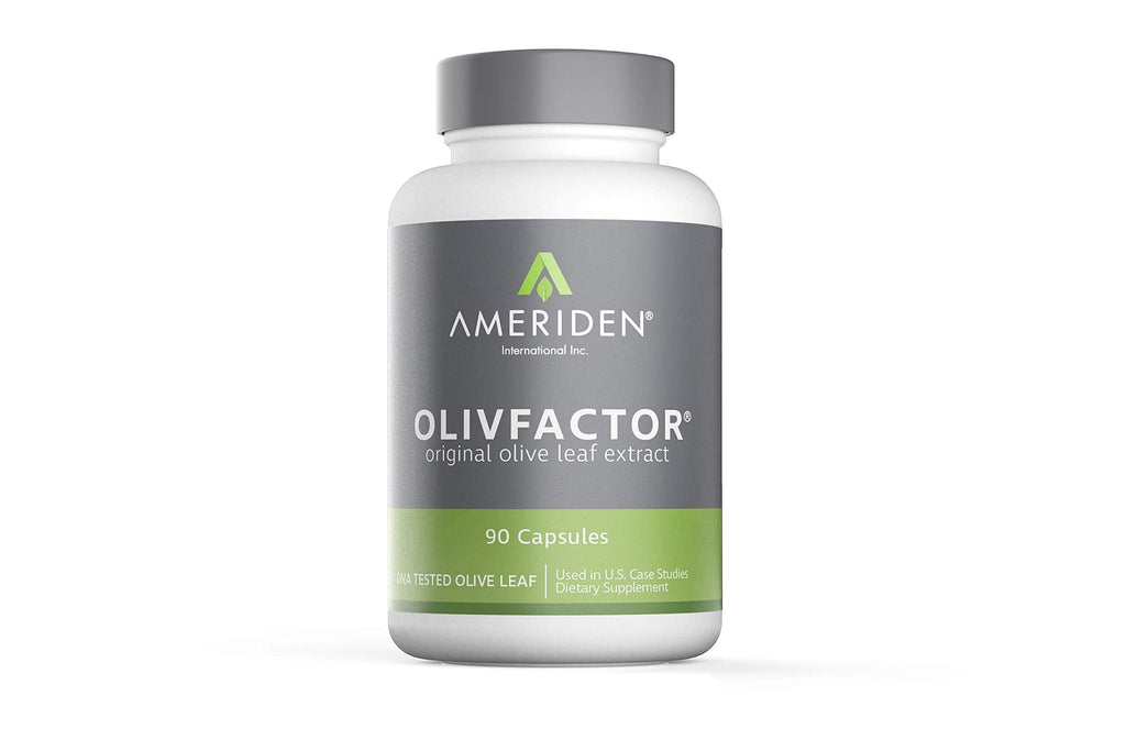 OLIVFACTOR Original Olive Leaf Extract – DNA Tested, 20% Oleuropein, 90 Vcaps (525 mg)