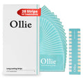 Ollie Teeth Whitening Strips – 28 PCs, 14 Treatments, Shade Guide Included | Non-Sensitive, Super Sticky