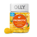 OLLY Probiotic Gummy Tropical Mango – 1B CFUs, Immune & Digestive Support, 50 Count