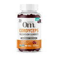 OM Mushroom Cordyceps Gummies – USA Grown Organic Mushrooms | Energy & Endurance (60 Count)