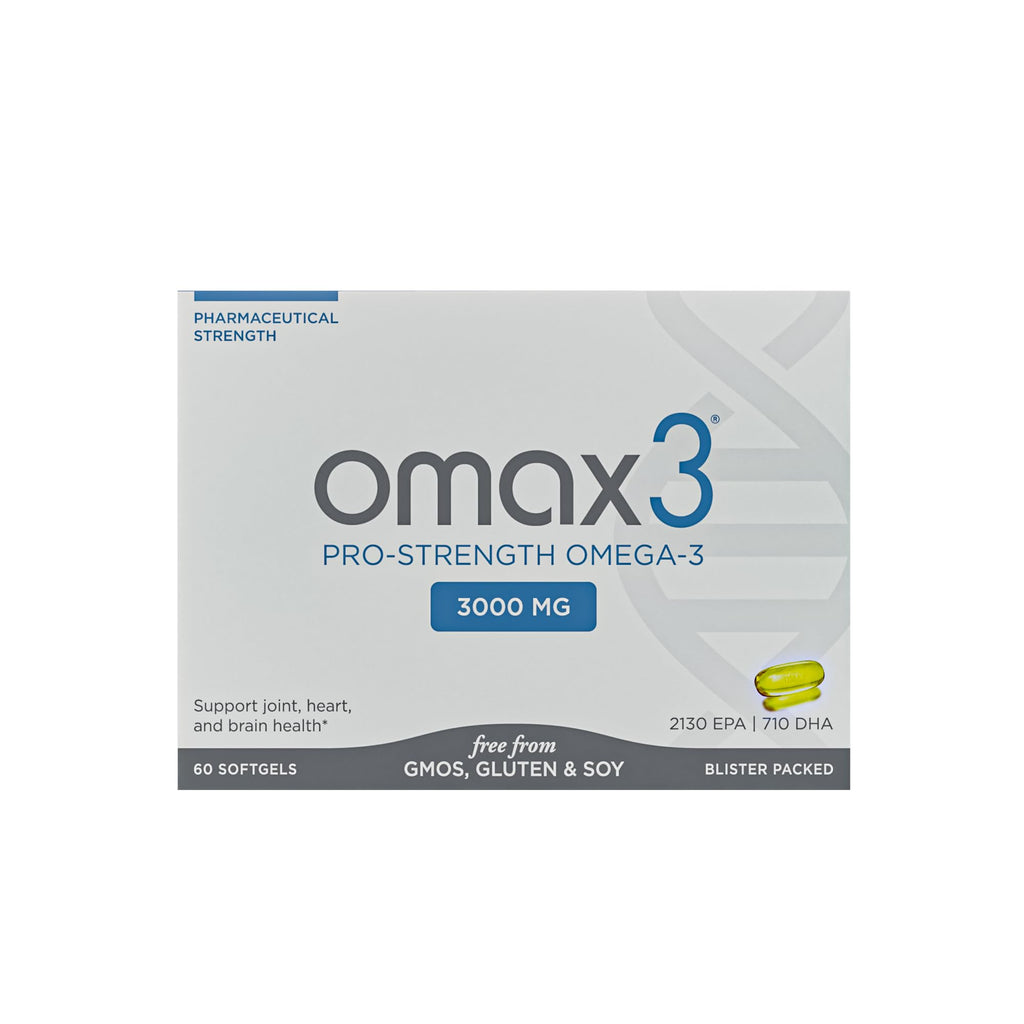 Omax3 Professional Strength Omega-3 1000 mg - NSF Certified