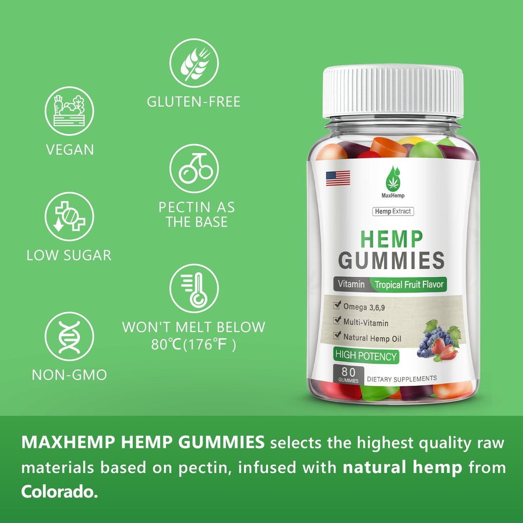 Omega 3-6-9 Gummies 2-Pack for Adults | Gummy Vitamin Blend