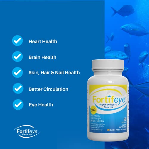Omega 3 Fish Oil 1600 mg TG – Norwegian RTG EPA/DHA | No Fishy Aftertaste