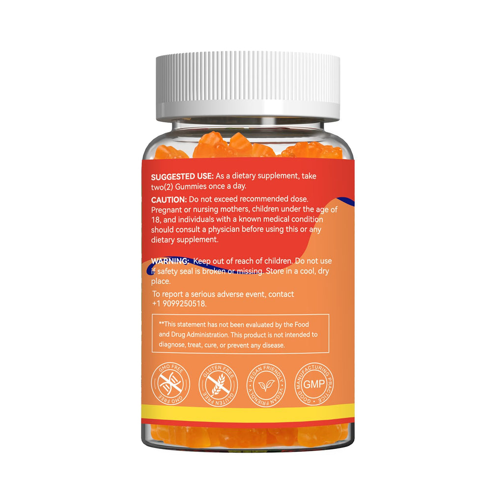 Omega 3 Gummies Supplement 1000mg - High Absorption DHA & EPA | Heart, Brain & Joint Support