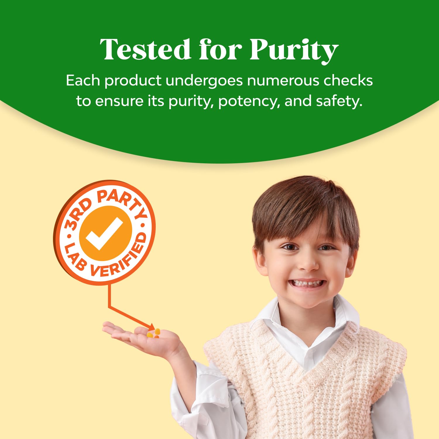 Omega DHA Gummies for Kids — Vegan Omega 3-6-9 with DHA, Brain & Vision