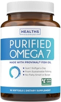 Omega 7 Supplement for Women and Men - Patented Provinal Palmitoleic Oil, High Potency