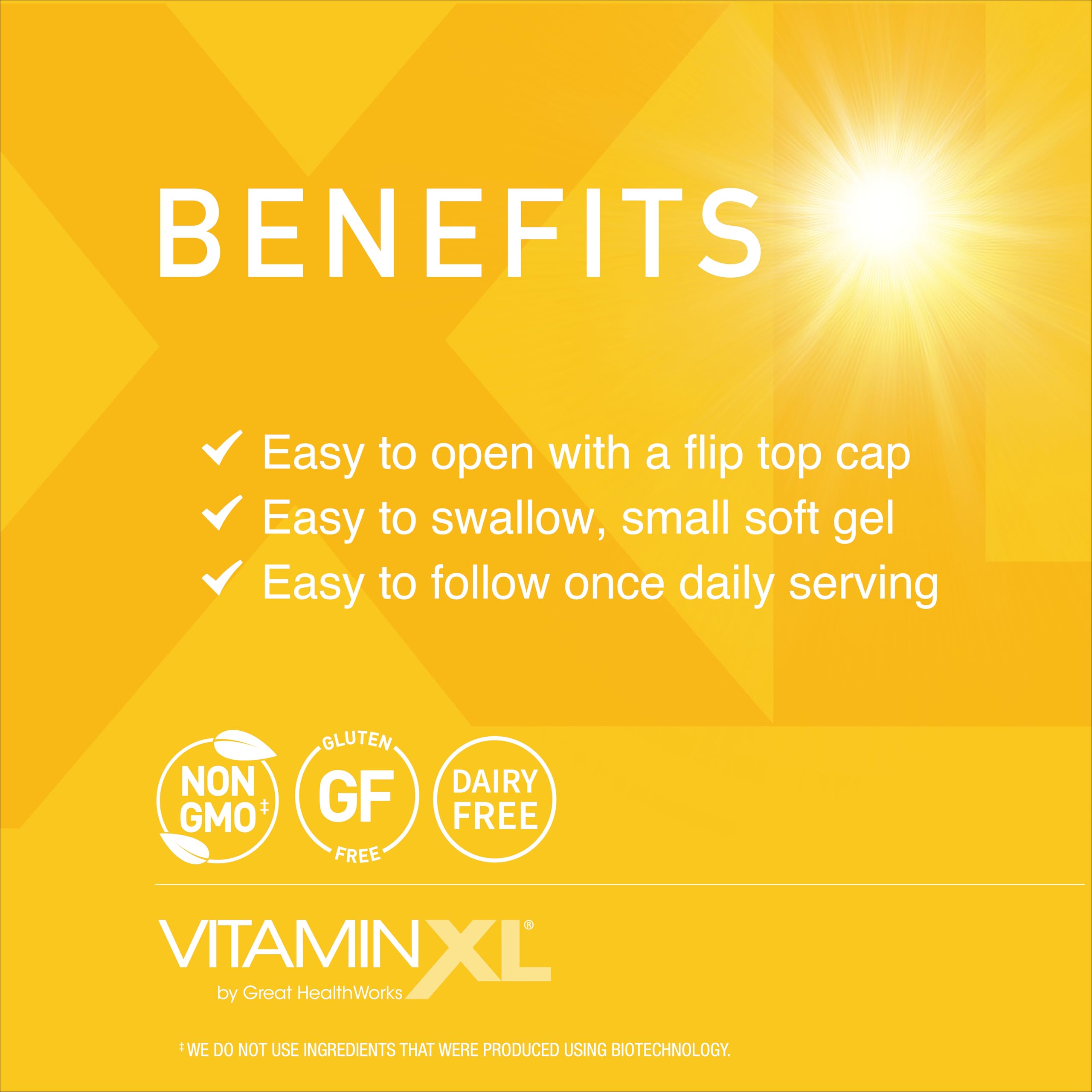 OmegaXL VitaminXL D3 5000 IU Immune Support – 30 Softgels (Non-GMO)