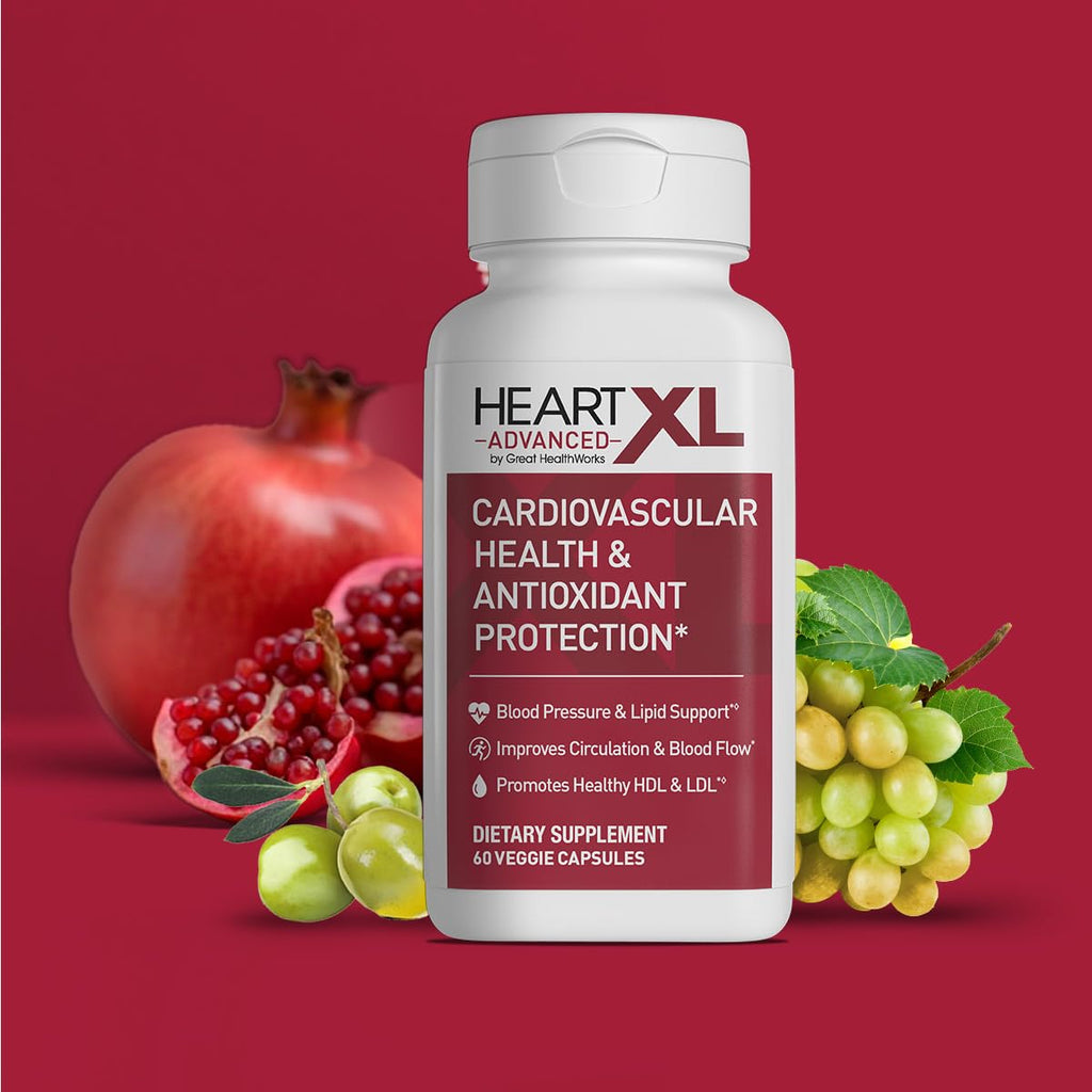 OmegaXL HeartXL Advanced - Heart Health Supplement (60 Capsules)