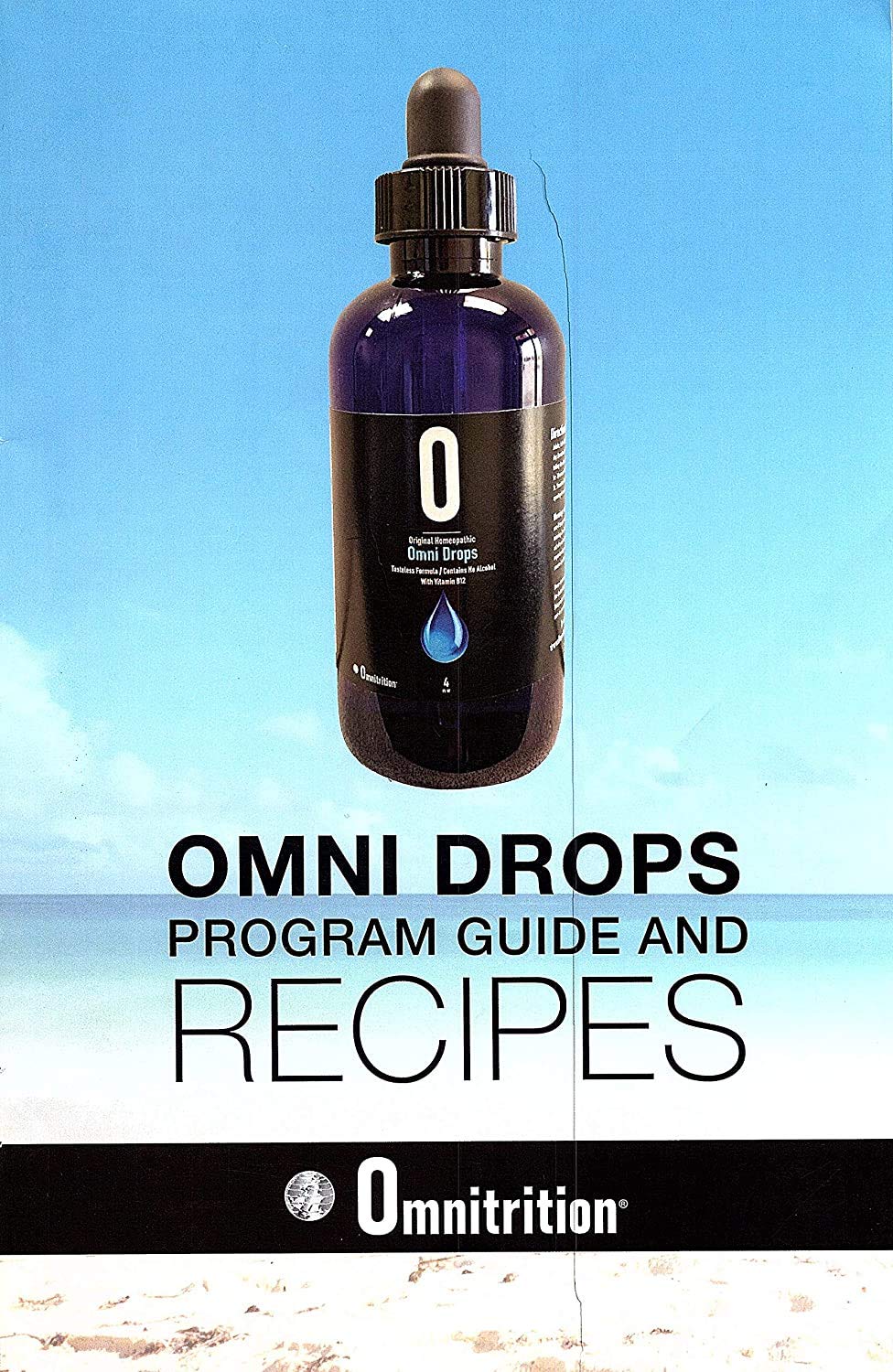 Omnitrition Omni Drops Diet Drops with Vitamin B12 – 4 oz + Program Guide