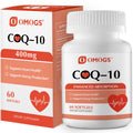 OMOGS CoQ10 400mg Softgels | High Absorption CoQ10 for Heart Health