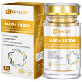 OMOGS NAD+ 300 mg + Trans-Resveratrol 200 mg | 60 Capsules NAD+ Supplement