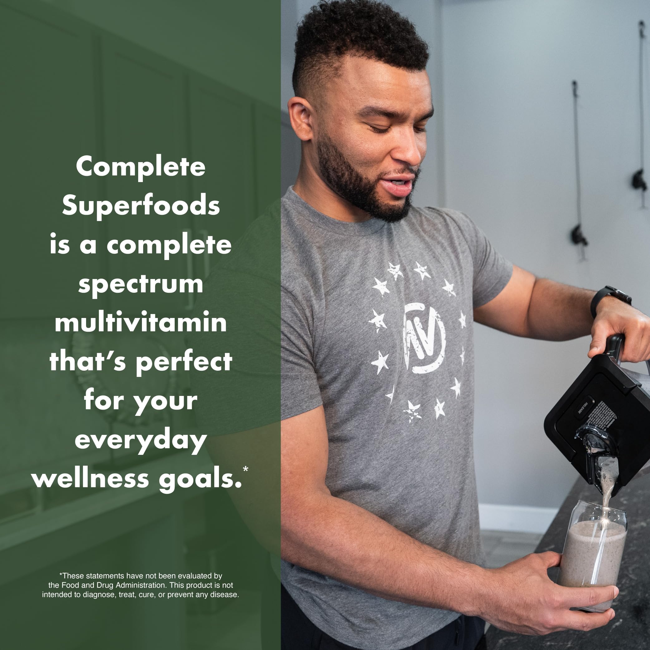 Complete Superfoods, Complete Spectrum Multivitamin, Greens and Reds Blend, Enzymes, Probiotics – Pineapple Strawberry, 30 Stick Packs