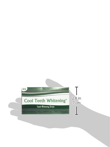 Cool Teeth Whitening Strips 6% Hydrogen Peroxide – On-The-Go & Vegan