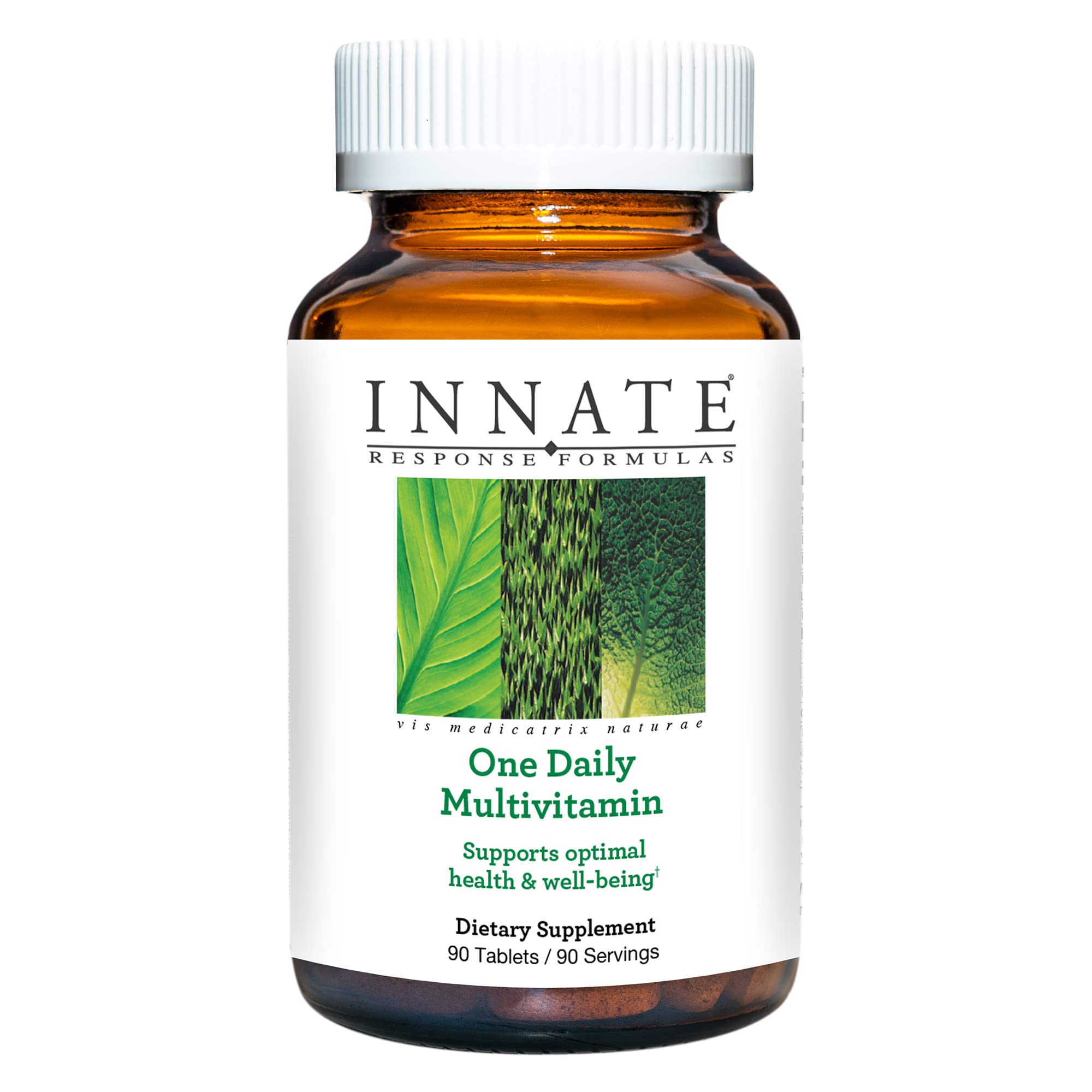 INNATE Response Formulas One Daily Multivitamin – Herb-Free, Vegetarian, Non-GMO, Kosher (90 Tablets)