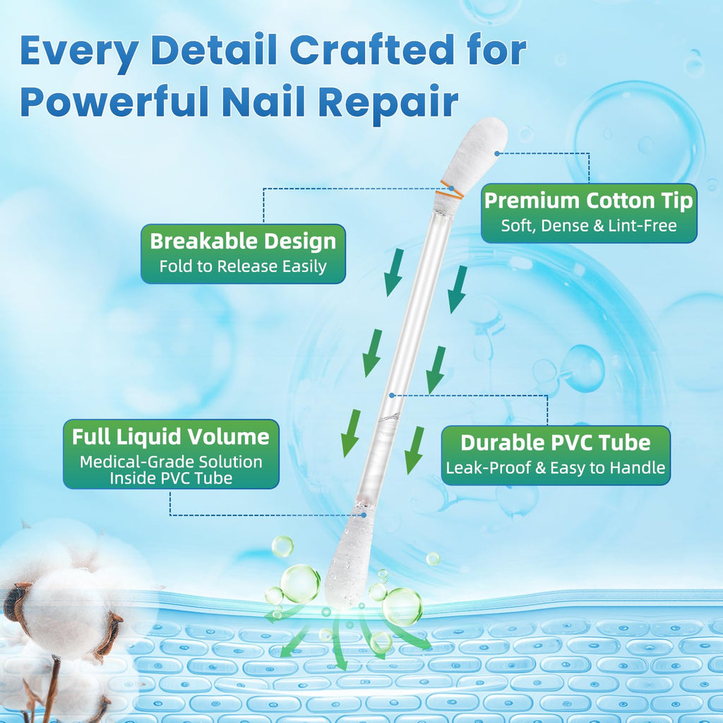 ONIADBA Fungal Nail Treatment Swabs – 100 Ct Extra Strength Toenail & Athlete’s Foot with 25% Undecylenic Acid