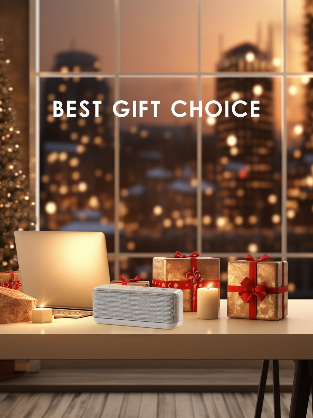 OnLyee White Noise Machine — Office Privacy, Sleep & Focus (42 Sounds, USB Rechargeable)