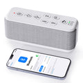 OnLyee White Noise Sound Machine with Bluetooth Speaker – 15 Soothing Sounds, Auto-Off Timer, 3000mAh Battery
