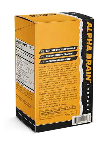ONNIT Alpha Brain Instant Pineapple Punch – Nootropic Brain Booster for Focus & Clarity | 30 Count