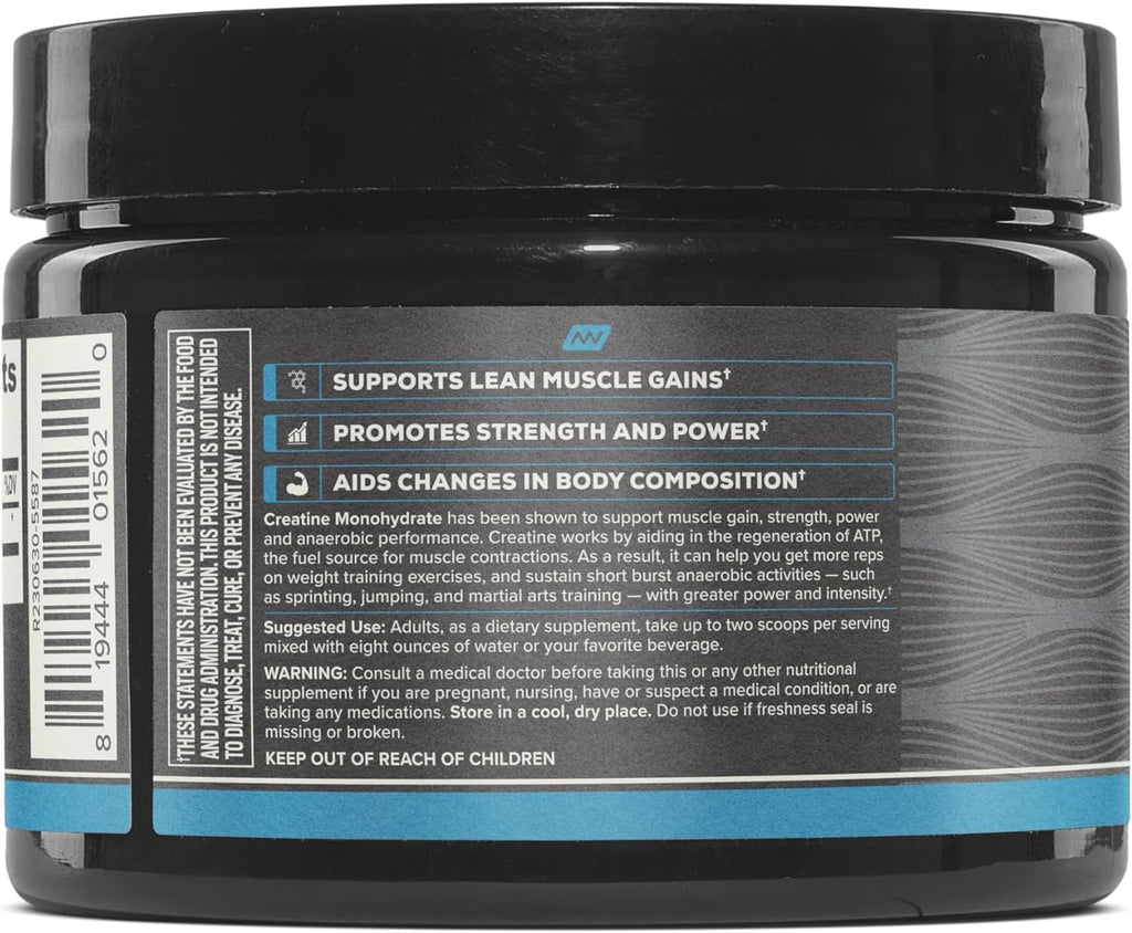 ONNIT Creatine Monohydrate Powder - 30 Servings, 5.29 oz, Non-GMO