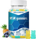 OOUUEEOO MSM 2000mg – Joint Support, Hair, Skin & Nails Gummies (Sulfur) – Blueberry Pineapple