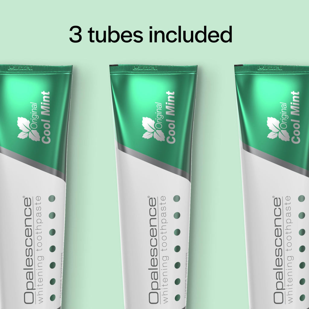 Opalescence Whitening Toothpaste Original Formula (Pack of 3) - Mint, Gluten Free - 4.7 oz - TP-5166-3