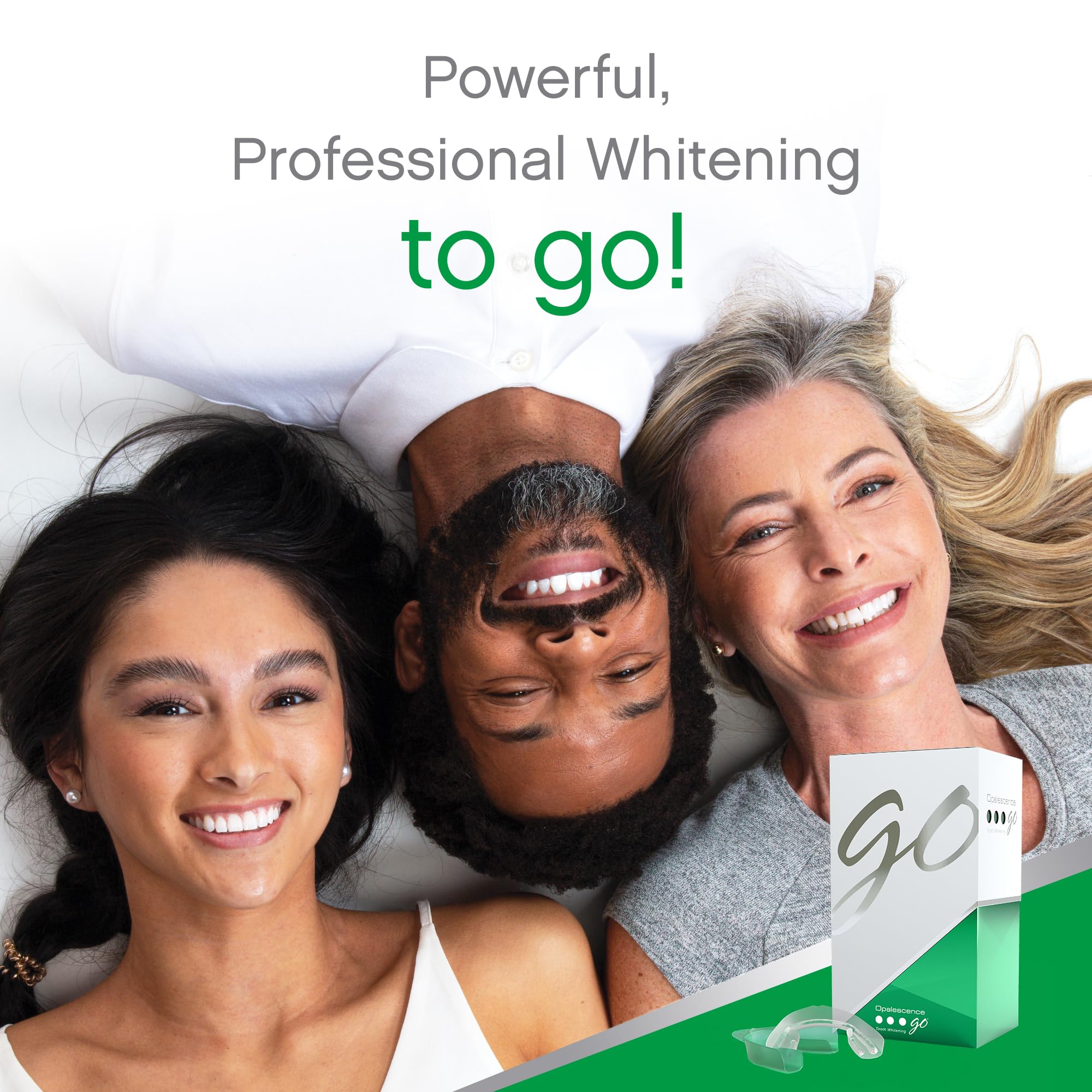 Opalescence Go 15% Mint — Prefilled Teeth Whitening Trays (4 Treatments per Pack, 3 Packs) | Ultradent