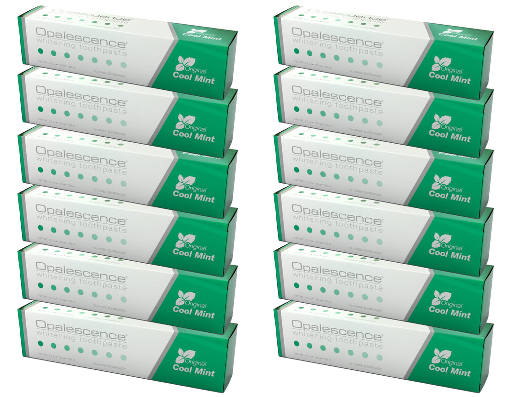 Opalescence Whitening Toothpaste - Pack of 12 (4.7 oz) Cool Mint