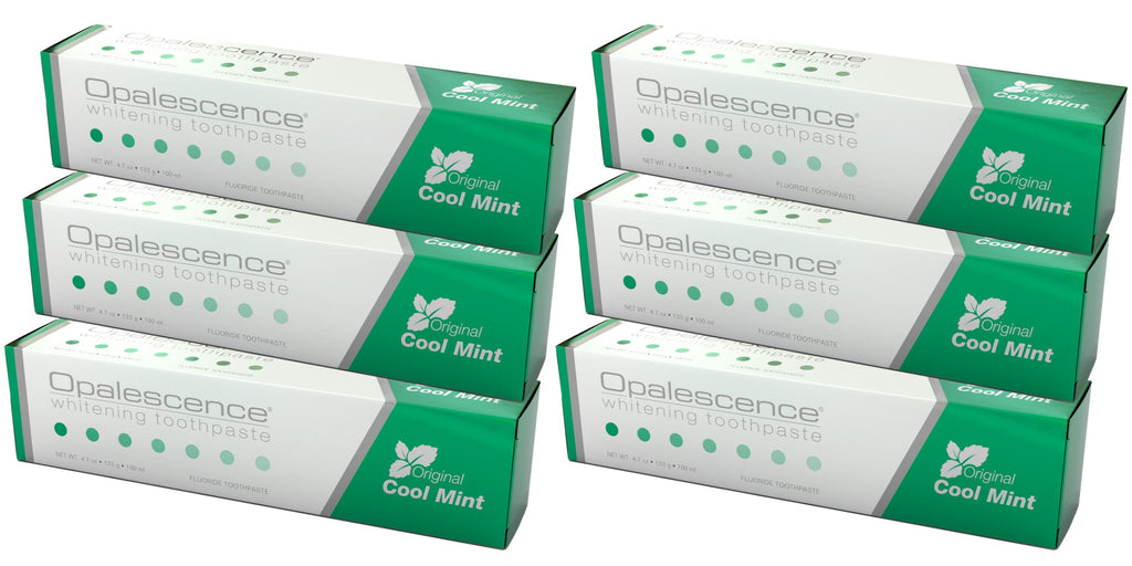Opalescence Whitening Toothpaste Pack of 6 - Cool Mint, 4.7 oz