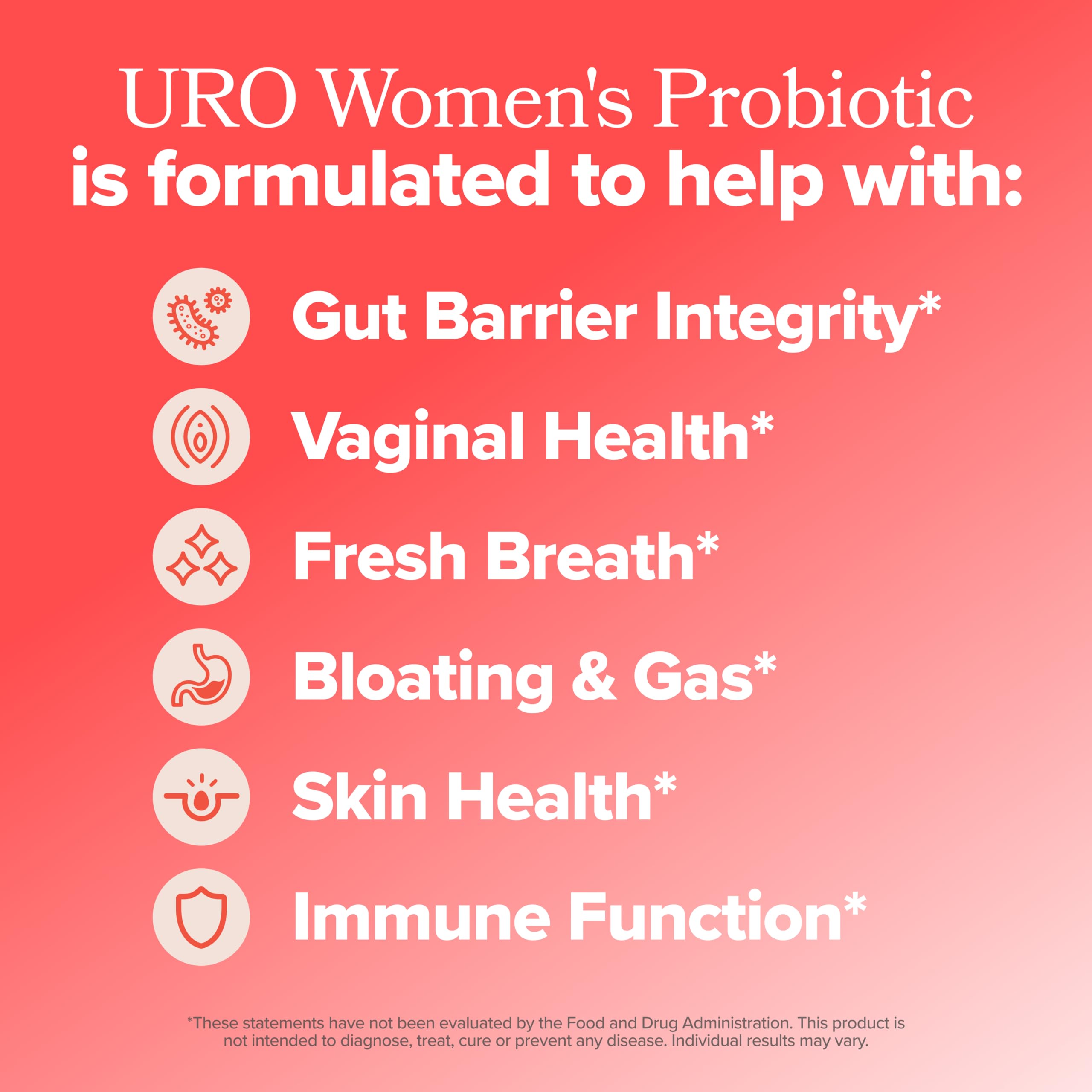 O Positiv URO Women’s Probiotic – All-in-One Probiotic for Vaginal, Gut, Skin & Oral Health | 20B+ CFUs | 30 Capsules | Non-GMO, Vegan, Gluten-Free