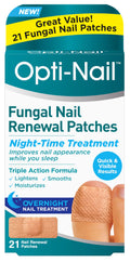 Opti-Nail Fungal Nail Renewal Patches – 21 Night-Time Patches for Better-Looking Nails