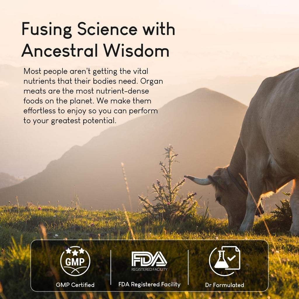 Optimal Carnivore Beef Organ Supplement | 9-Organ Complex from Grass-Fed NZ Cattle